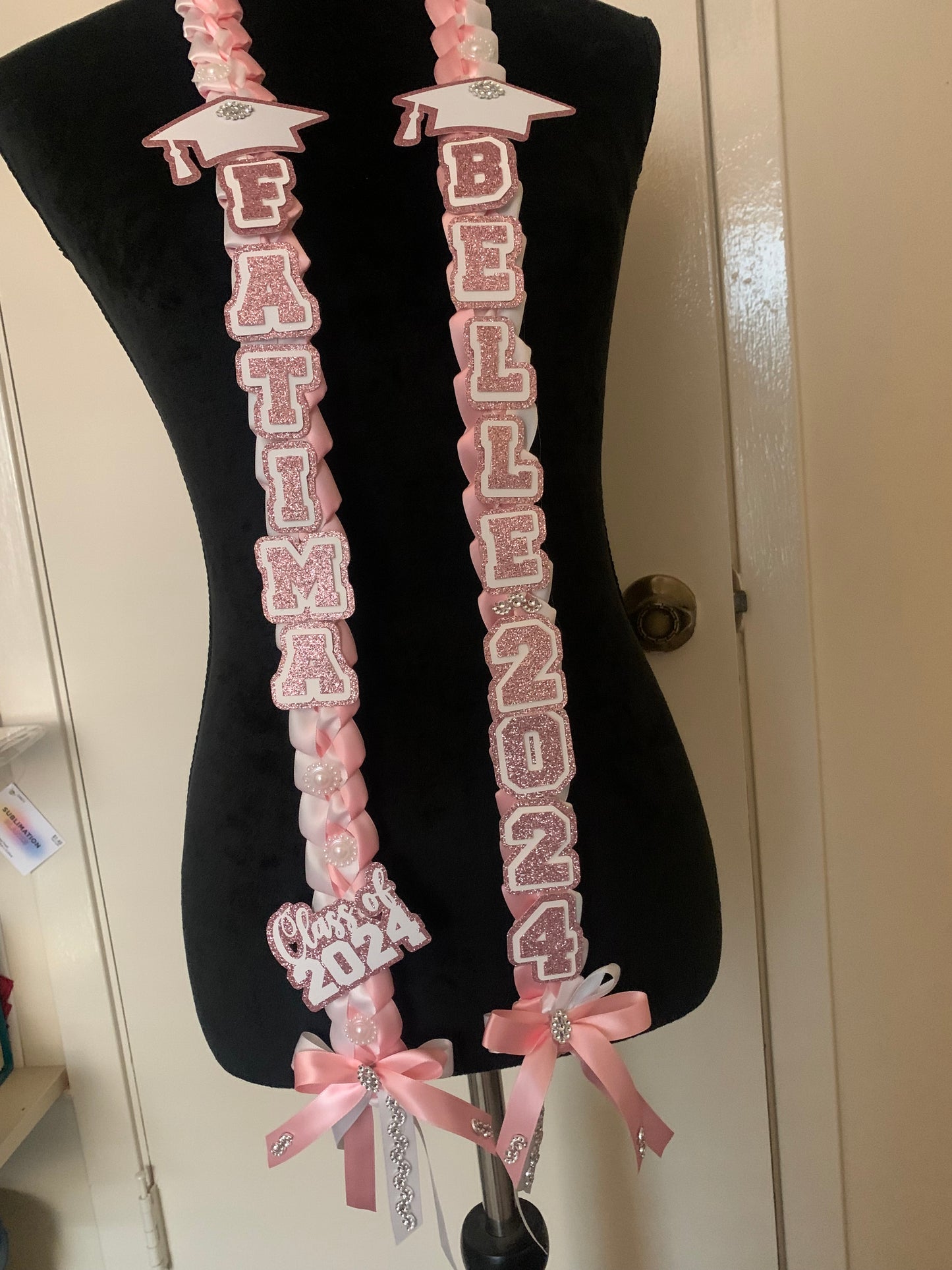 Graduation Lei Single Braided (2 colors)