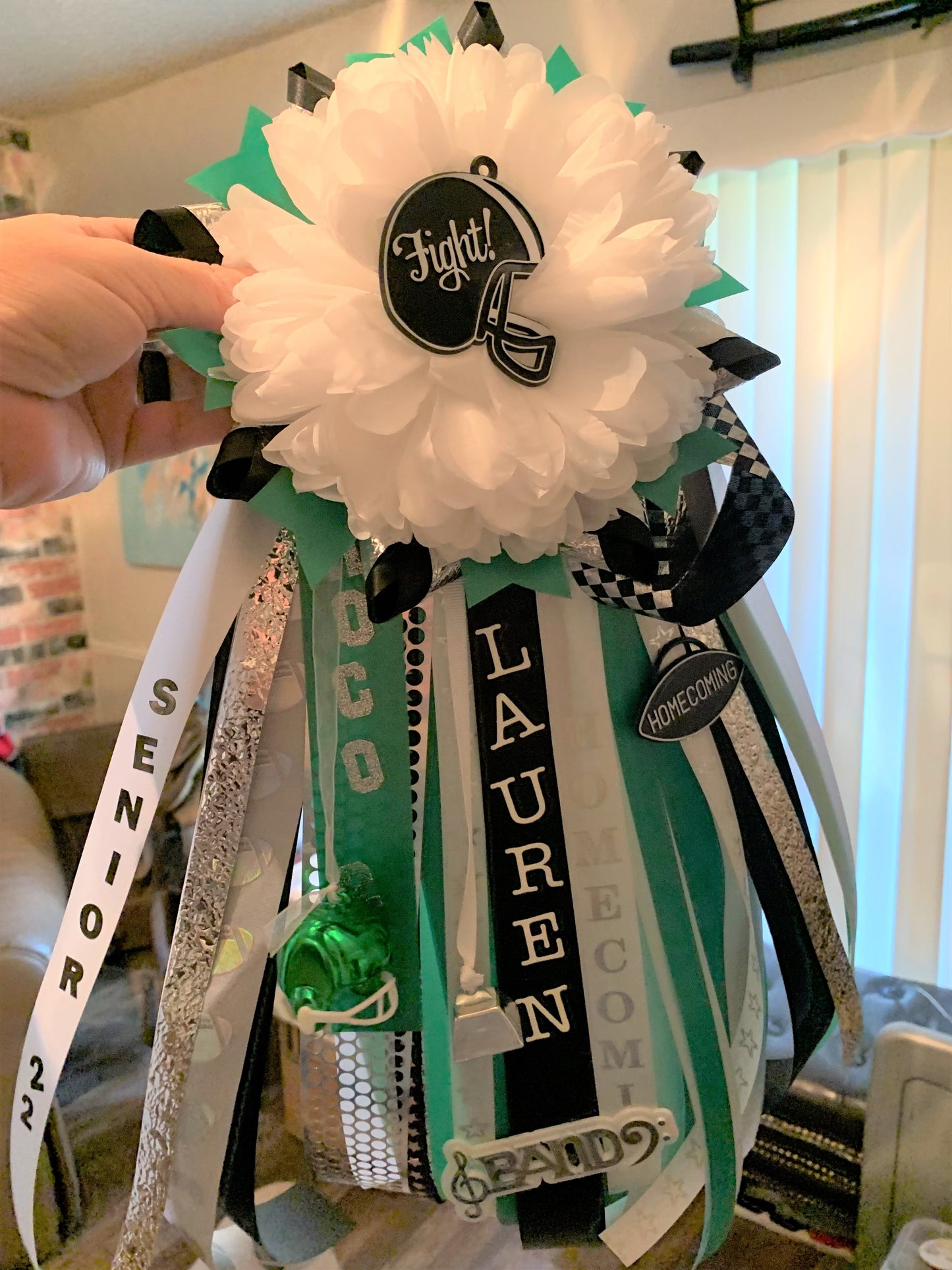 Small Mini Homecoming Mum 12"