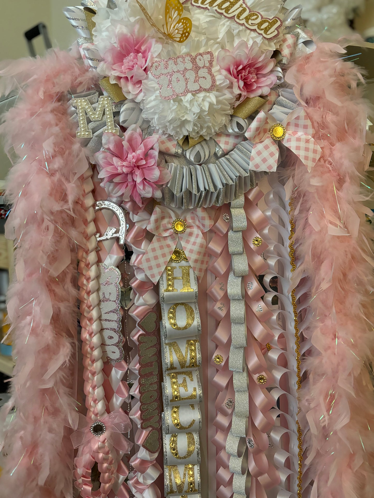 Mega Homecoming Mum - Heart Shaped