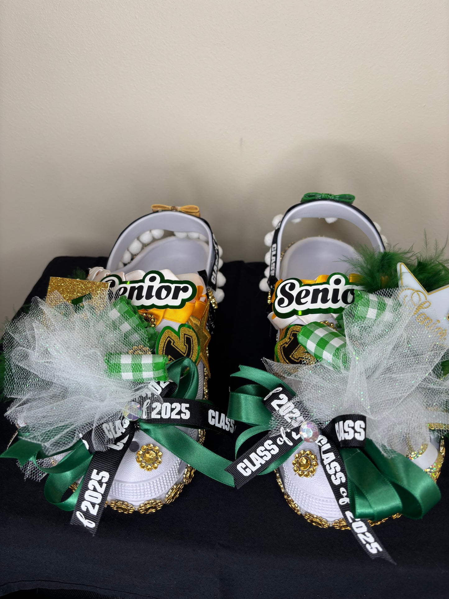 Customized Senior Graduation Gift Croc Dupe Shoes