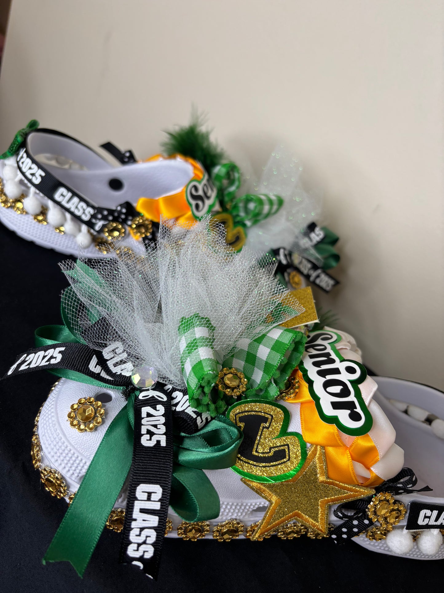 Customized Senior Graduation Gift Croc Dupe Shoes