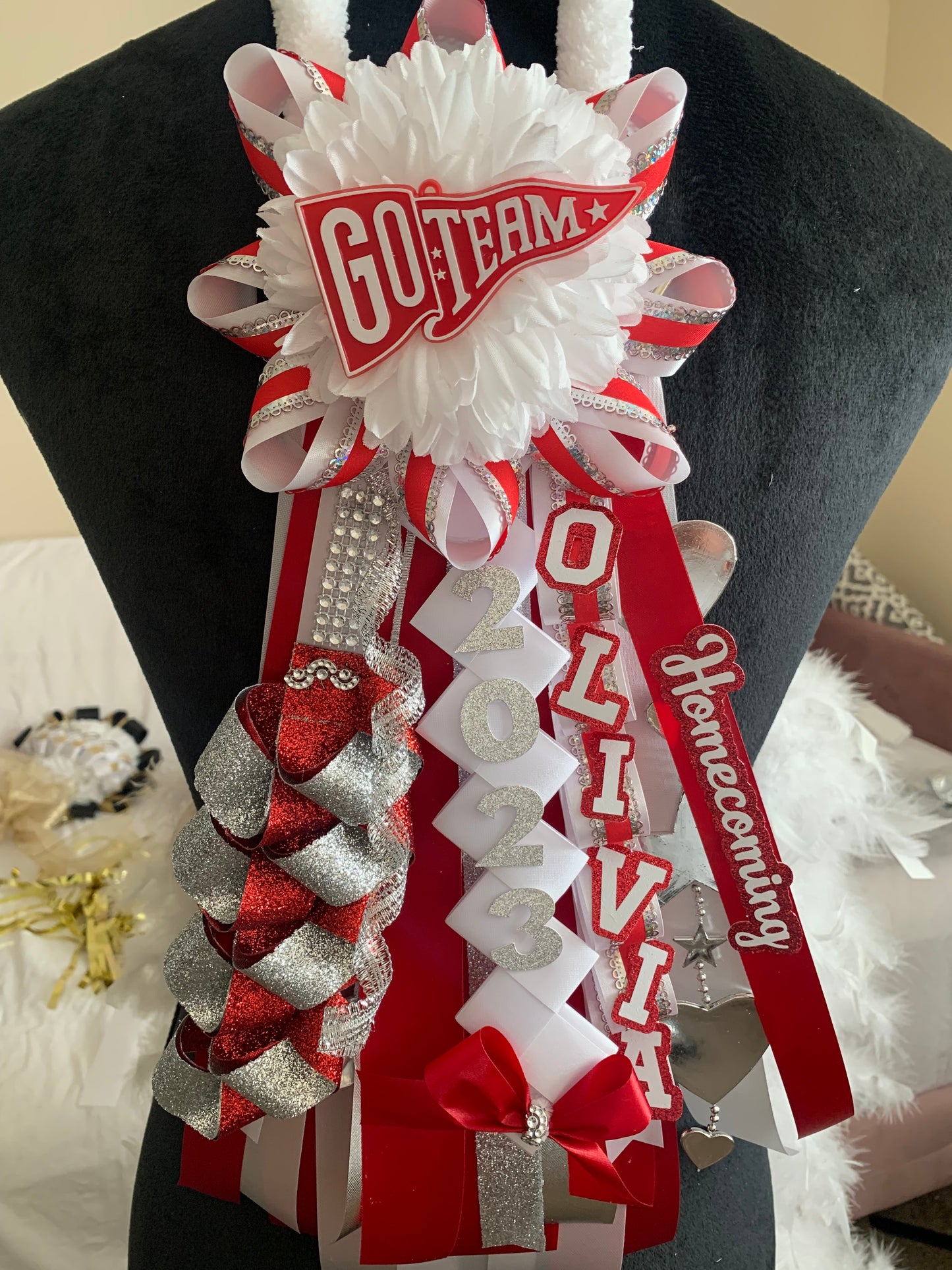 Mini Homecoming Mum/Backpack Mum