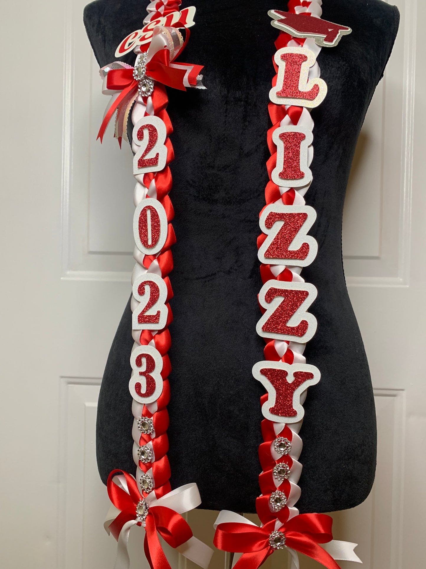Graduation Lei Single Braided (2 colors)