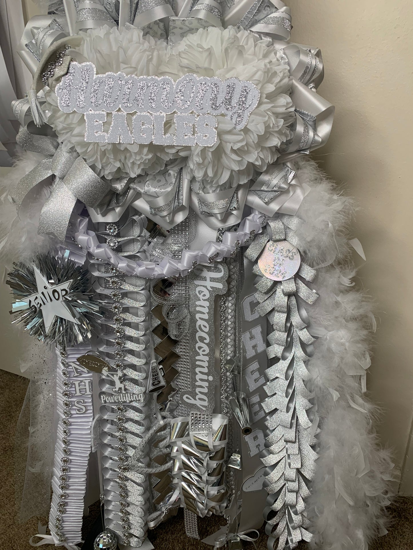 Homecoming Mega Sash Mum