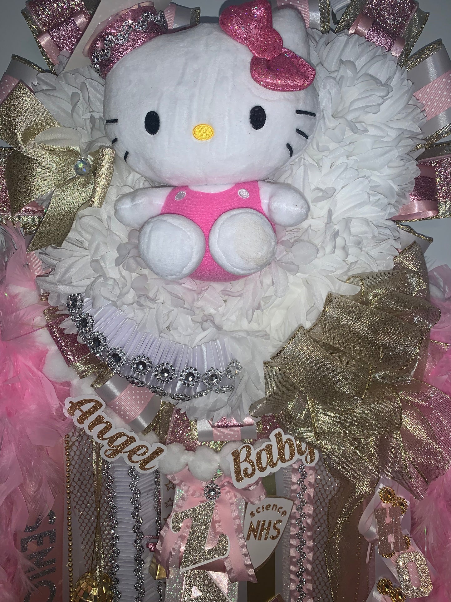 Mega Homecoming Mum - Heart Shaped