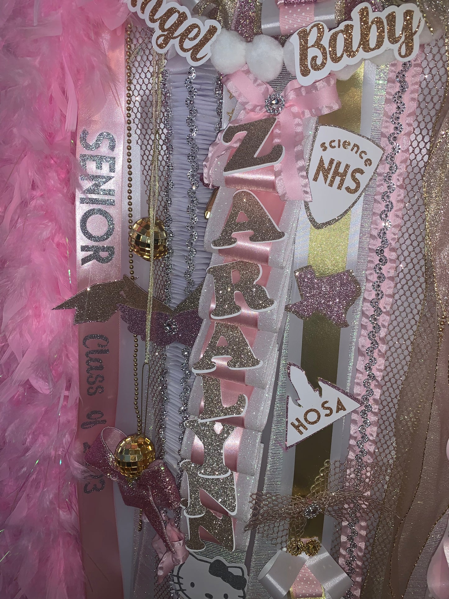 Mega Homecoming Mum - Heart Shaped