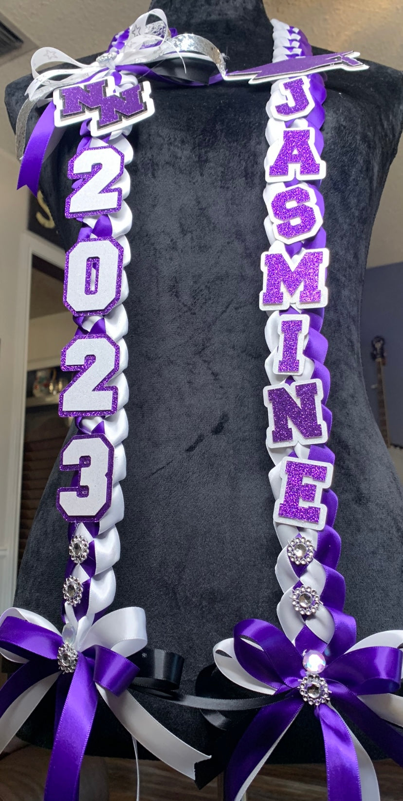 Graduation Lei Single Braided (2 colors)