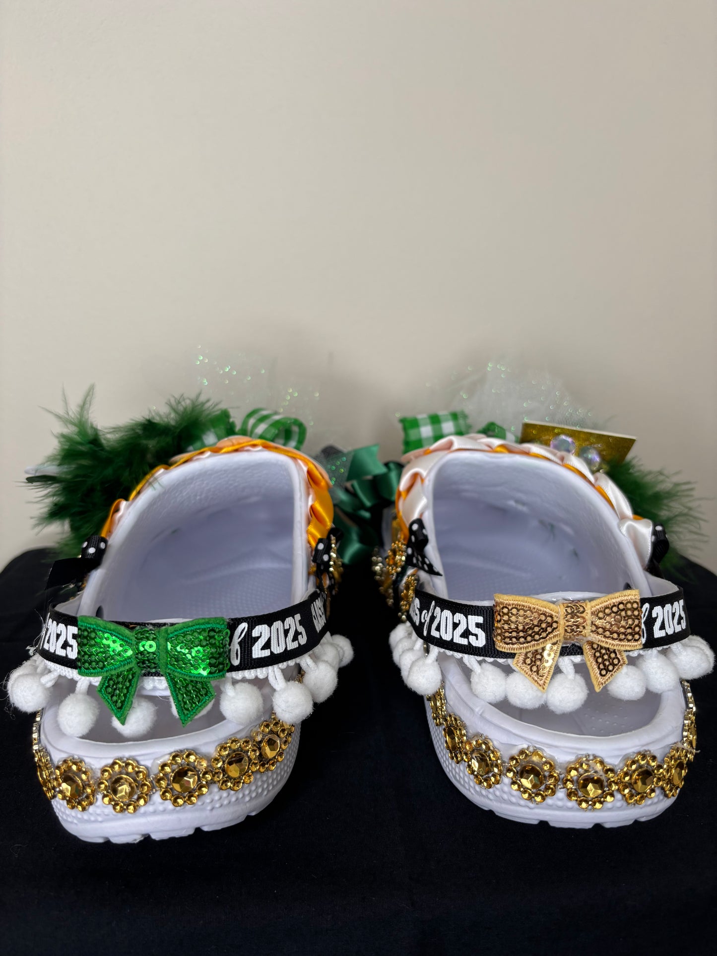 Customized Senior Graduation Gift Croc Dupe Shoes